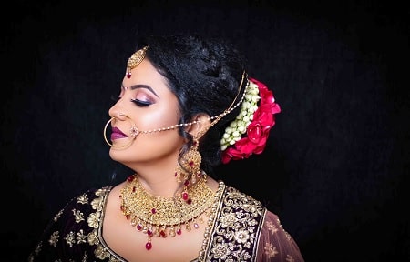 Bridal makeup in Lucknow
